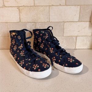 Keds Navy Floral Sneakers